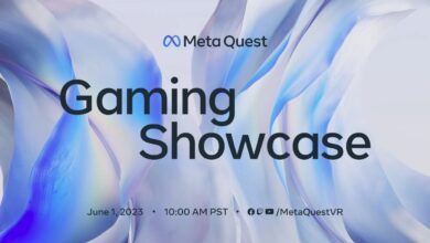meta quest gaming showcase vr