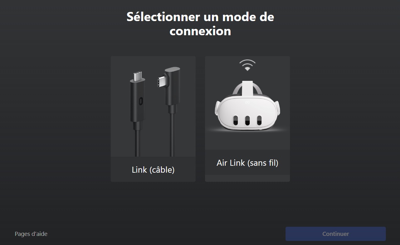 Quest link oculus installation link cable