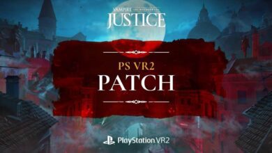 Vampire Masquerade Justice mise à jour psvr2