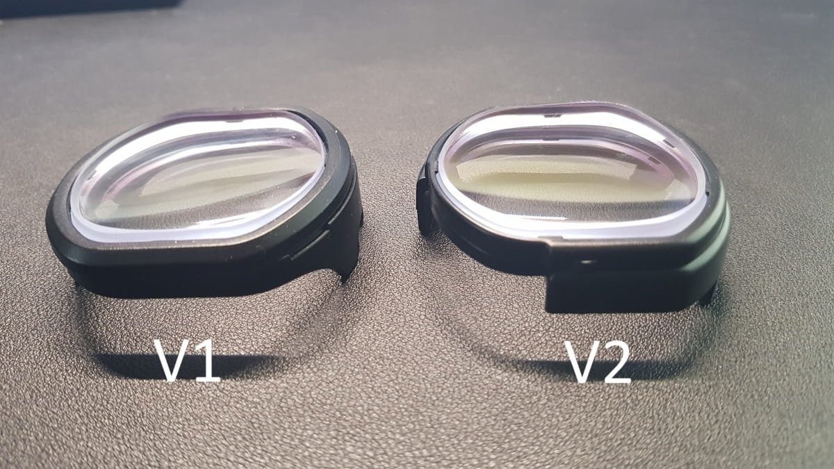 lentilles VR rock PSVR2 comparatif