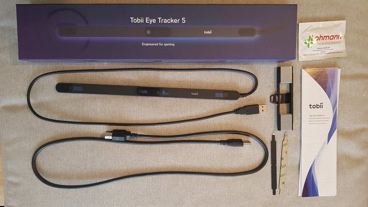 tobii eye tracker 5 test review boite