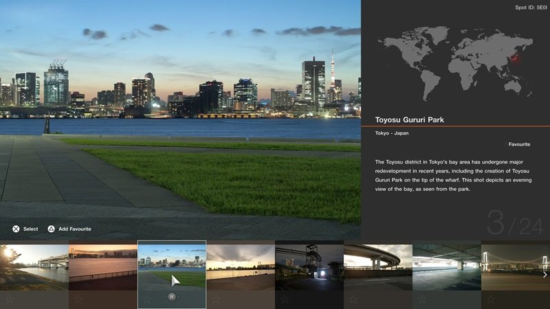 GT7 scape baie de tokyo